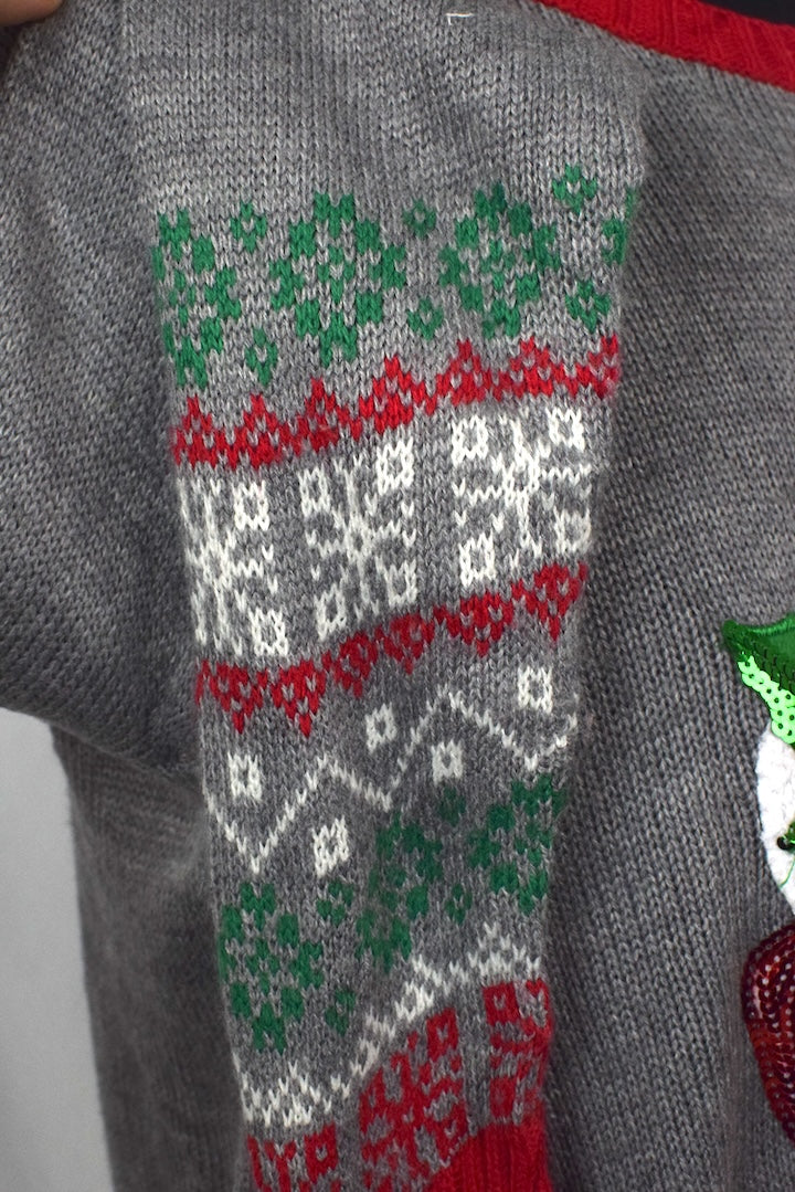 Christmas Cat Knitted Jumper