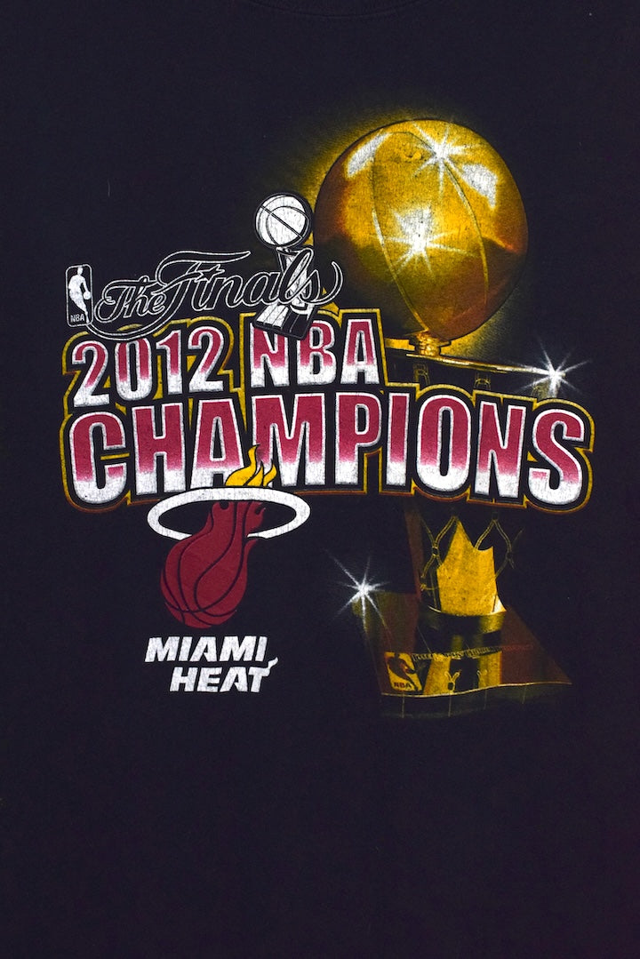 2012 Miami Heat NBA Champions T-shirt