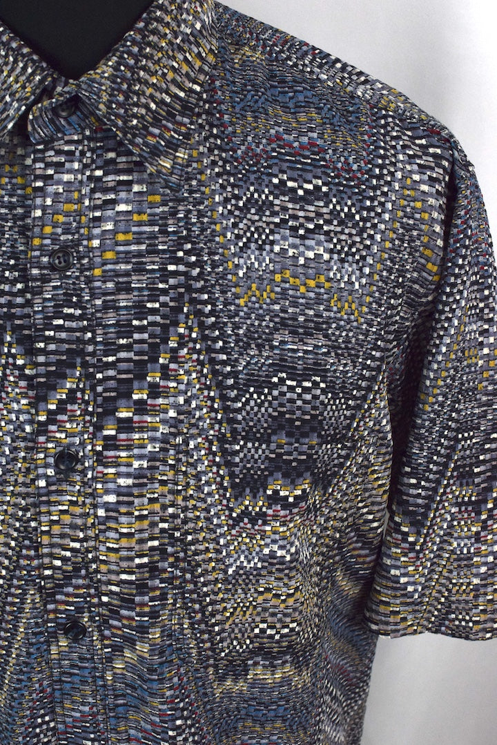 Multicoloured Zig Zag Print Shirt