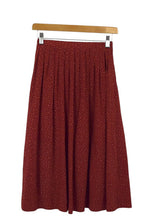 Load image into Gallery viewer, Red Pleated Skirt