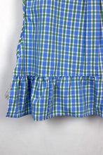 Load image into Gallery viewer, Reworked Checkered Baby Doll Top