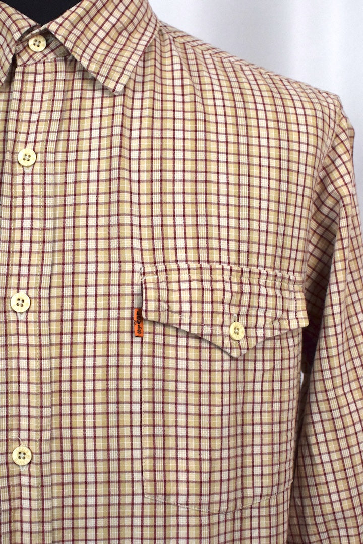 Levis Brand Checkered Shirt