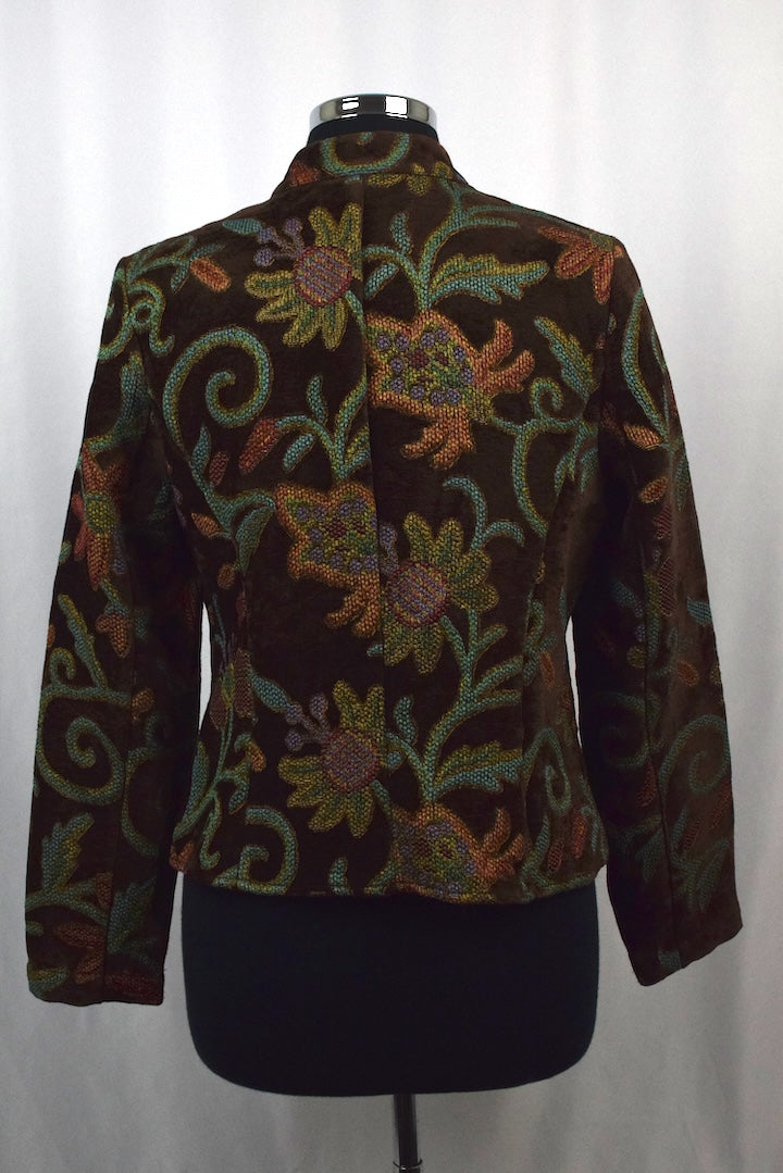 Floral Print Jacket