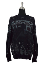 Load image into Gallery viewer, Navy Knitted Jumper