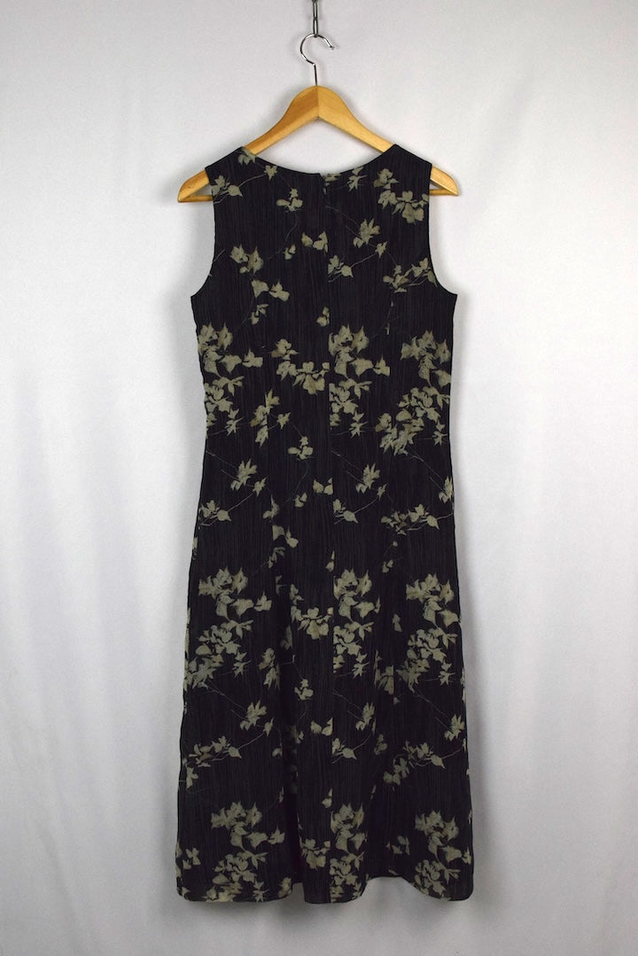 Reworked Floral Print Dress