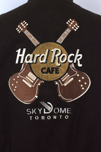 90s Hard Rock Cafe Toronto Letterman Bomber Jacket