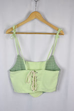 Load image into Gallery viewer, Reworked Ralph Lauren Brand Corset Style Top