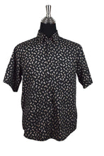 Load image into Gallery viewer, Black Paisley Print Shirt
