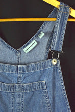 Load image into Gallery viewer, Marsh Landing Brand Denim Overalls