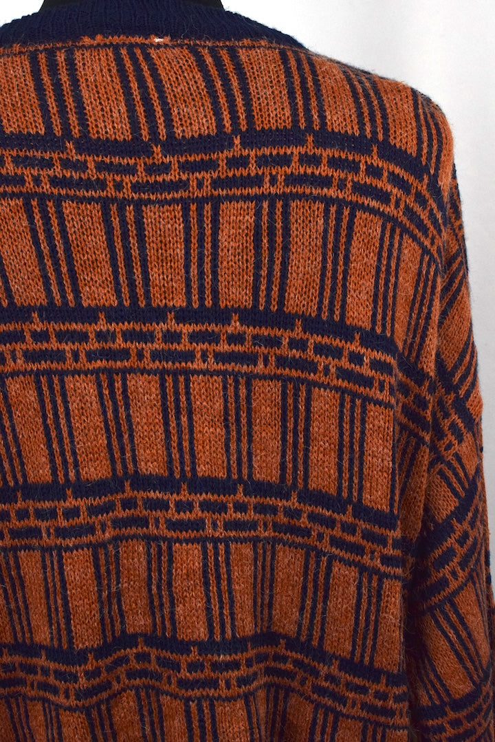 Abstract Knitted Jumper