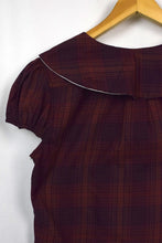Load image into Gallery viewer, Reworked Checkered Blouse