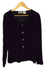 Load image into Gallery viewer, Black Velvet Top