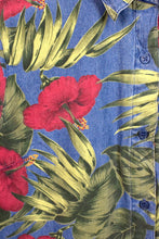 Load image into Gallery viewer, Denim Floral Blouse