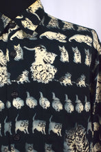 Load image into Gallery viewer, Novelty Cat Print Shirt