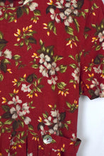 Load image into Gallery viewer, Red Floral Print Dress