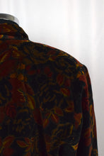 Load image into Gallery viewer, Velvet Cropped Jacket