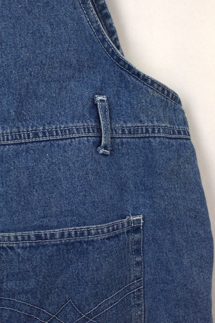 Short Denim Overalls