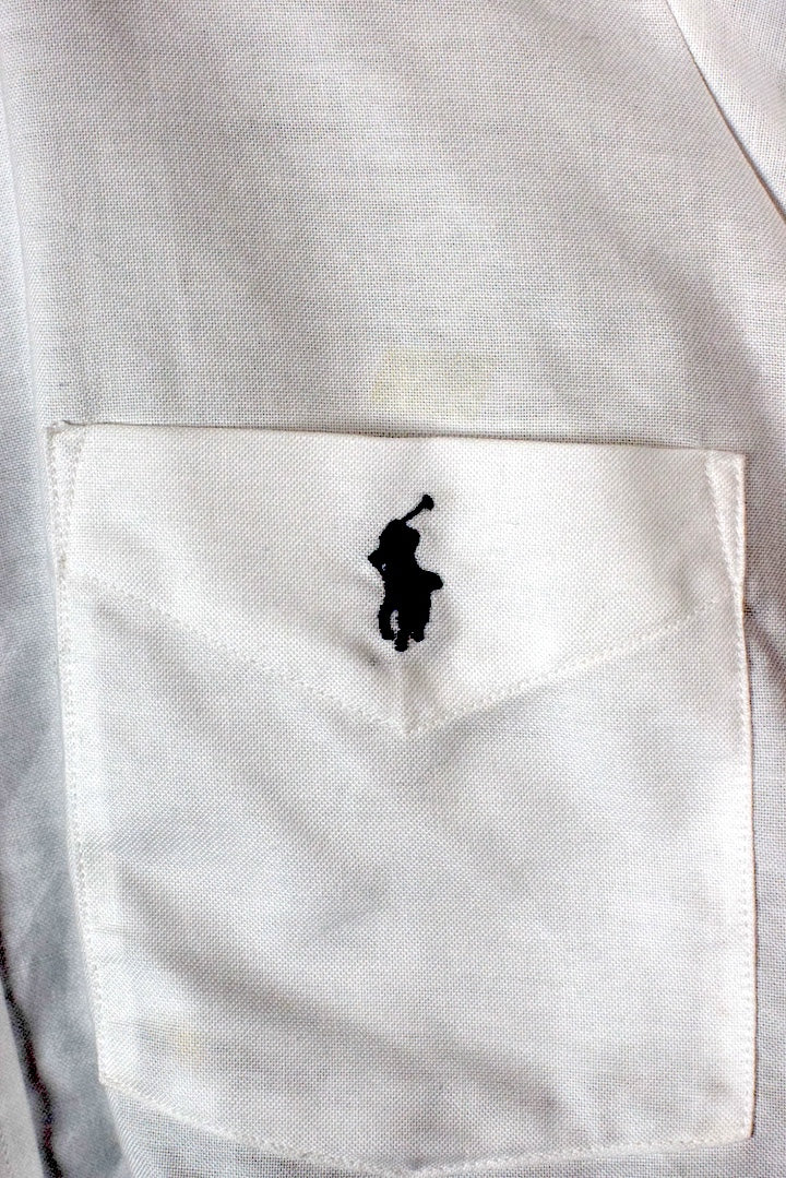 Reworked Ralph Lauren Brand Crop Top