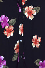 Load image into Gallery viewer, Black Floral Dress