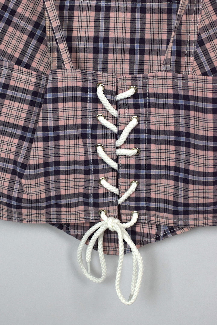 Reworked Ralph Lauren Brand Corset Top