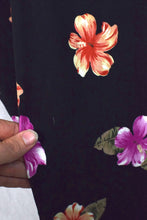 Load image into Gallery viewer, Black Floral Dress