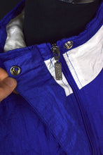 Load image into Gallery viewer, Blue and White Spray Jacket