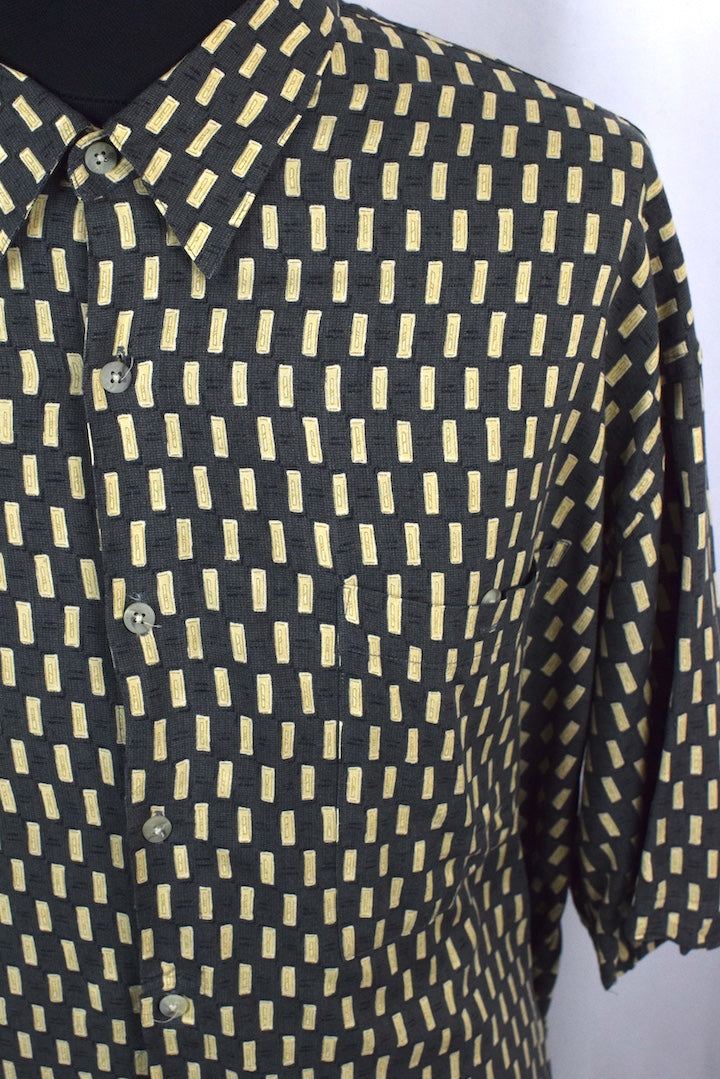 Rectangle Print Shirt