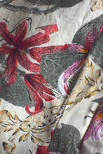Load image into Gallery viewer, Reworked Floral Print Tie Up Top