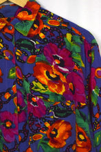 Load image into Gallery viewer, Colourful Floral Print Blouse