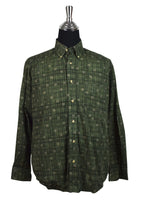 Load image into Gallery viewer, Green and Black Floral Print Shirt