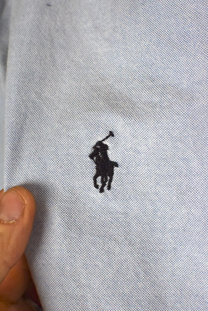 Reworked Ralph Lauren Brand Crop Top