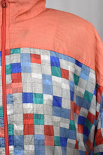 Load image into Gallery viewer, Square Print Spray Jacket
