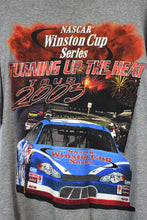 Load image into Gallery viewer, 2003 NASCAR Turning Up The Heat T-shirt
