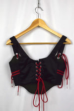 Load image into Gallery viewer, Reworked Nike Brand Corset Style Top