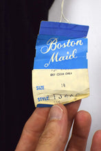 Load image into Gallery viewer, DEADSTOCK Black Sequin Velvet Top