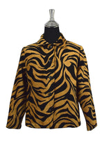 Load image into Gallery viewer, Tiger Print Woven Jacket
