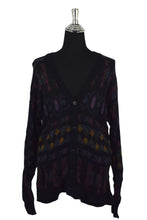 Load image into Gallery viewer, 80s.90s Abstract Pattern Cardigan