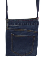 Load image into Gallery viewer, Reworked Denim Sling Bag
