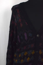 Load image into Gallery viewer, 80s.90s Abstract Pattern Cardigan