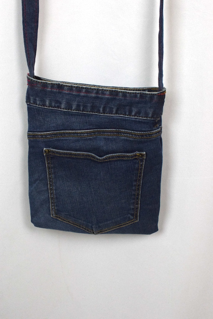 Reworked Denim Sling Bag