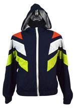 Load image into Gallery viewer, Navy Spray Jacket
