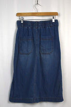 Load image into Gallery viewer, Reworked Denim Skirt
