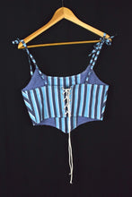 Load image into Gallery viewer, Reworked Ralph Lauren Brand Corset Style Top