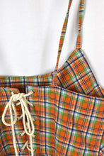 Load image into Gallery viewer, Reworked Ralph Lauren Brand Corset Style Top