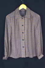 Load image into Gallery viewer, Reworked Abstract Print Blouse