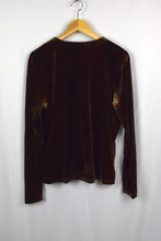 Load image into Gallery viewer, Snake Print Velour Top