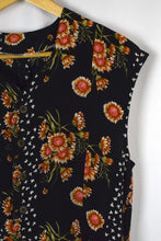 Load image into Gallery viewer, Reworked Sunflower Print Dress