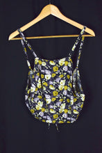 Load image into Gallery viewer, Reworked Floral Print Tie-Up Top