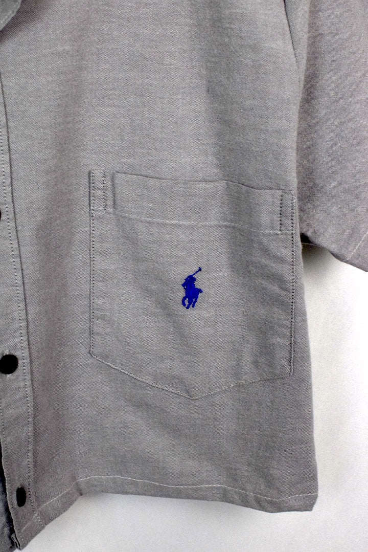 Reworked Ralph Lauren Brand Crop Top