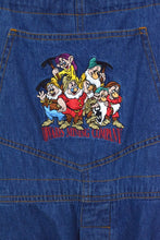 Load image into Gallery viewer, 90's Snow White & The 7 Dwarfs Denim Overalls
